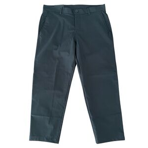 Lululemon Relaxed Tapered Smooth Twill Trouser Pants Men 36X28 Black NWT